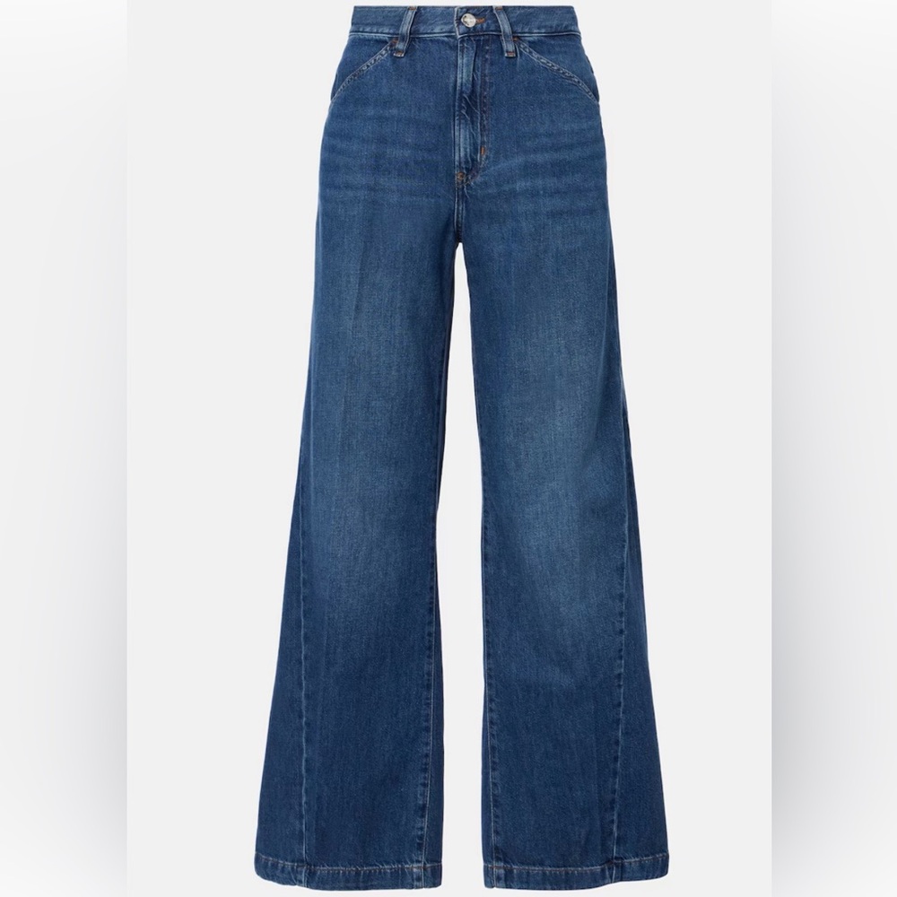 FRAME
Le Baggy Palazzo wide-leg jeans